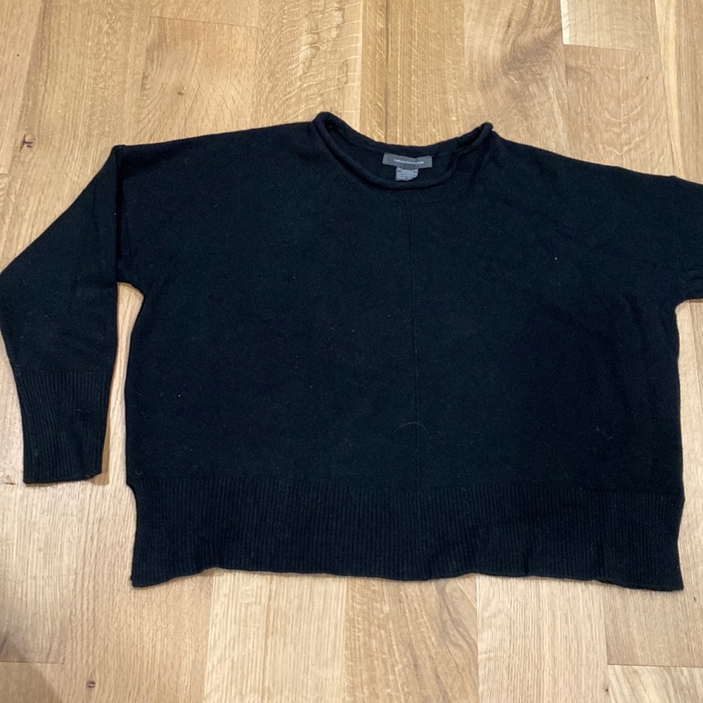 French connection black sweater